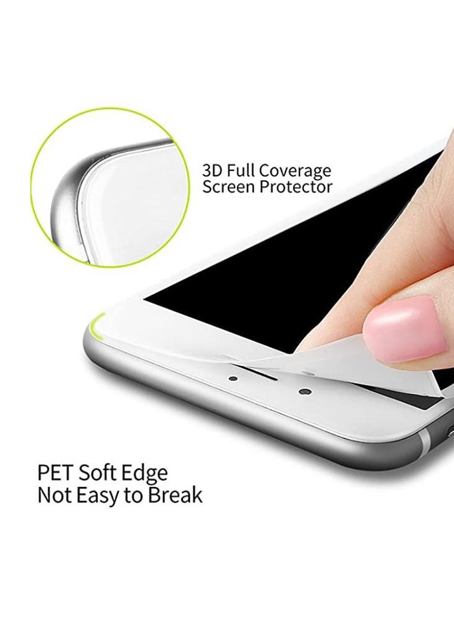 Benks KR Pro PET Series 3D Tempered Glass Screen Protector For  Apple iPhone 8/7 White/Clear - Image 3