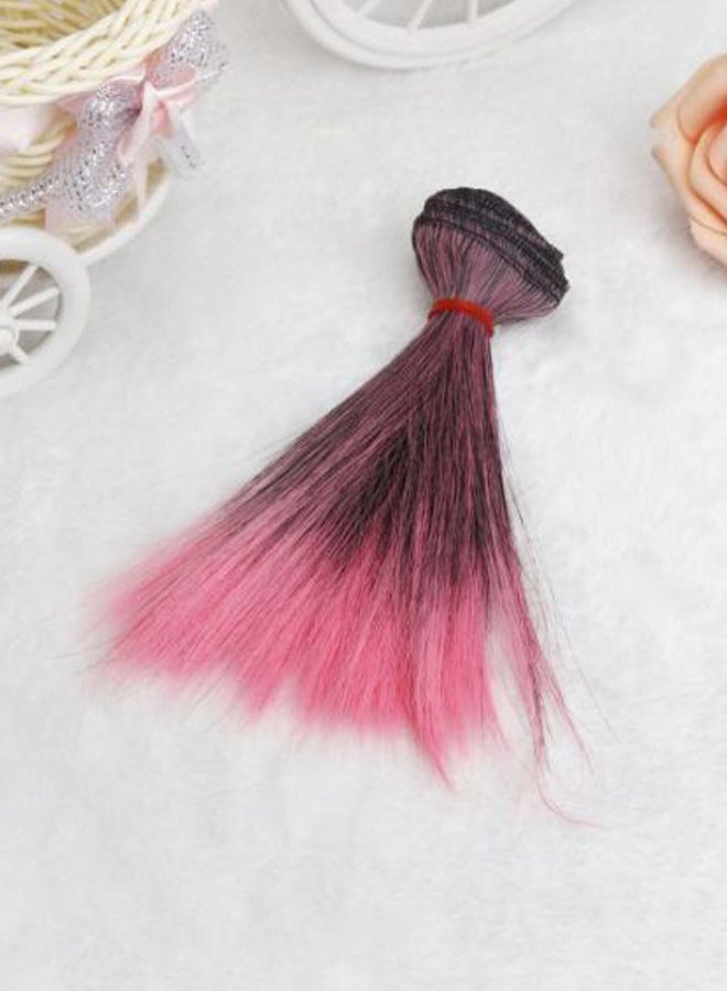 فوبيري شعر مستعار عصري وقصير وبقصة مستقيمة متعدد الألوان 1x1x1سم - Image 2