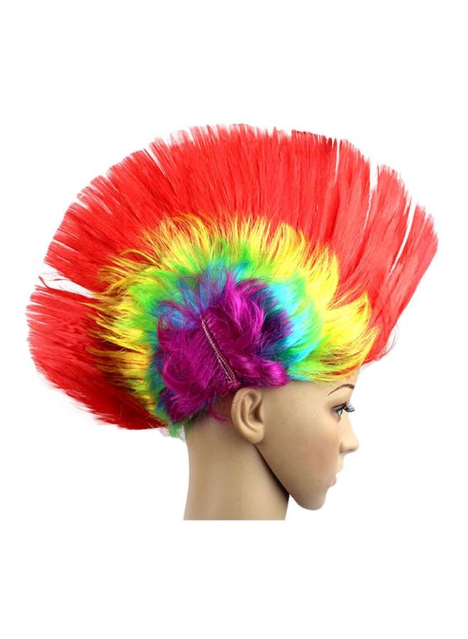 Voberry Colourfull Cosplay Hair Wig Multicolour 1x1x1cm - Image 2