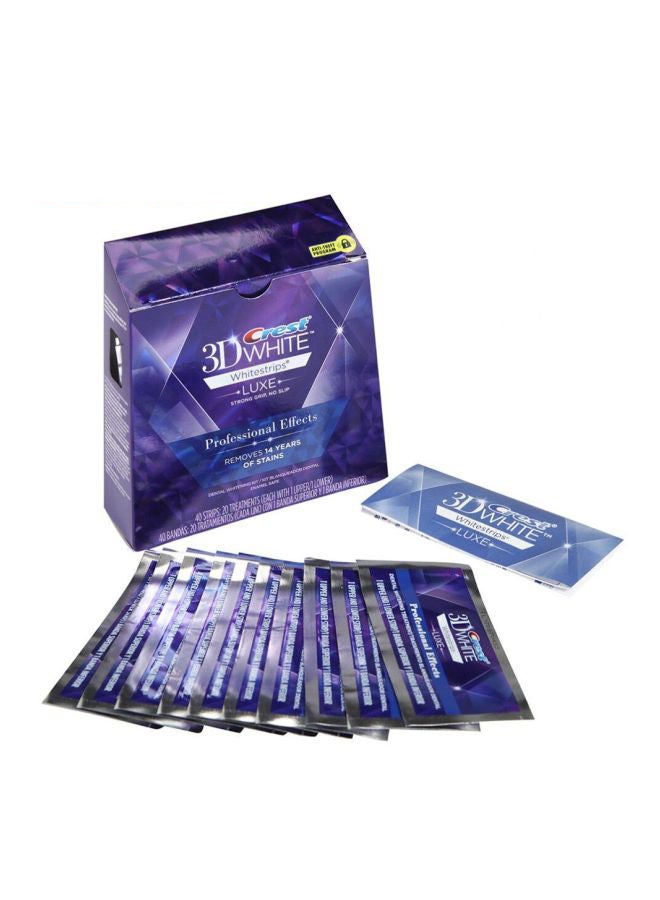 Crest 40-Piece 3D White Professional Effects Whitestrips - Image 2