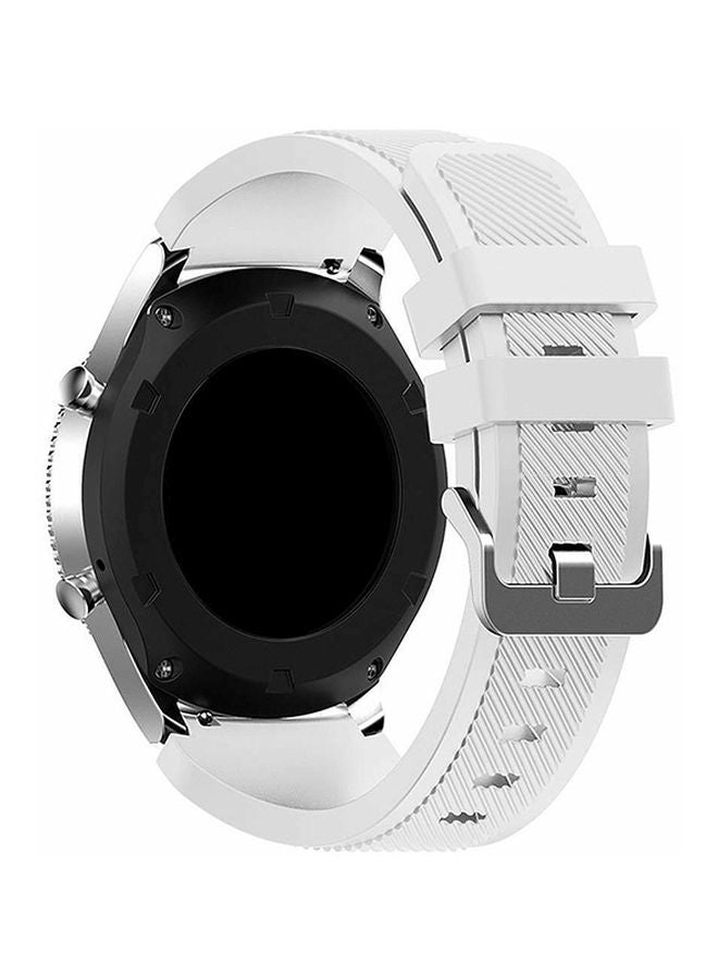 Replacement Silicone Band For Smartwatch White