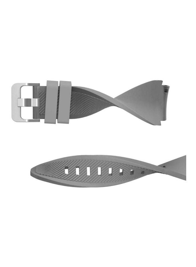 مارجون سوار بديل لساعة سامسونج جير إس 3 فرونتير رمادي - Image 3