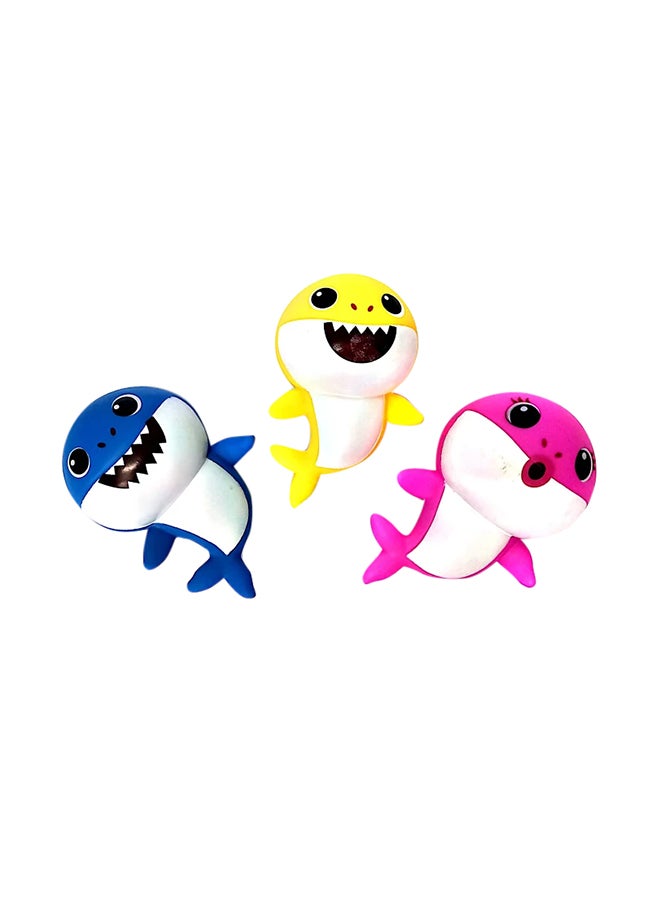 3-Piece Baby Shark Shaped Toy
