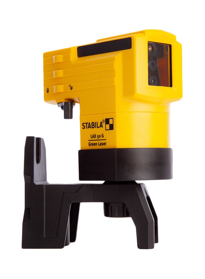 STABILA Lax Cross Line Laser, 3-Piece Set, 19110 Yellow/Black/Grey  - Image 1