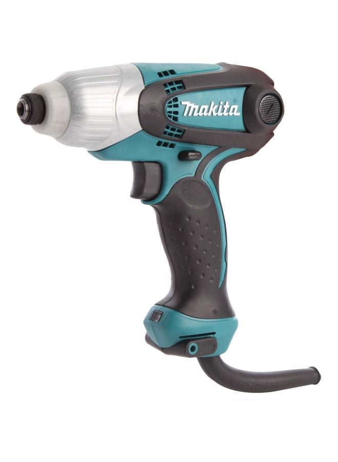 Makita Impact Driver, 230W, TD0101 Black/Blue/Silver