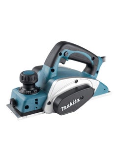 Makita Power Planer, KP0800XK Blue/Silver/Black  - Image 1