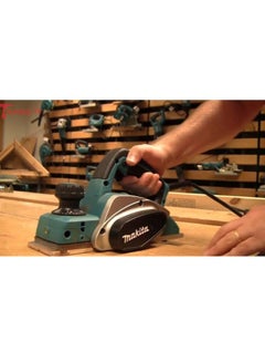 Makita Power Planer, KP0800XK Blue/Silver/Black  - Image 2