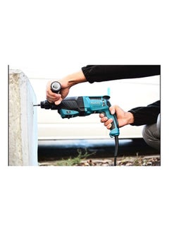 Makita Combination Hammer, HR2630 Blue/Black  - Image 3