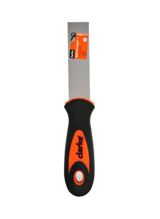 Clarke Paint Wall Scrapper Silver/Black/Orange 1inch