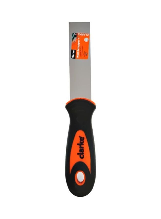 Clarke Paint Wall Scrapper Silver/Black/Orange 2inch