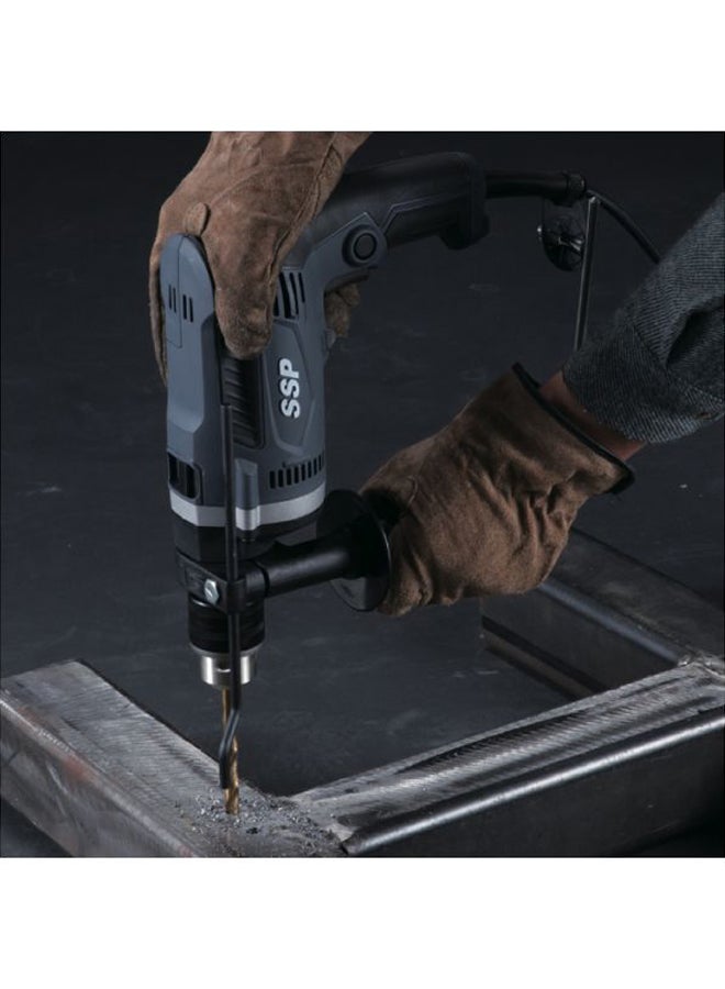 Makita - SSP, Hammer Drill, MHP161K Grey/Black/Silver - Image 1