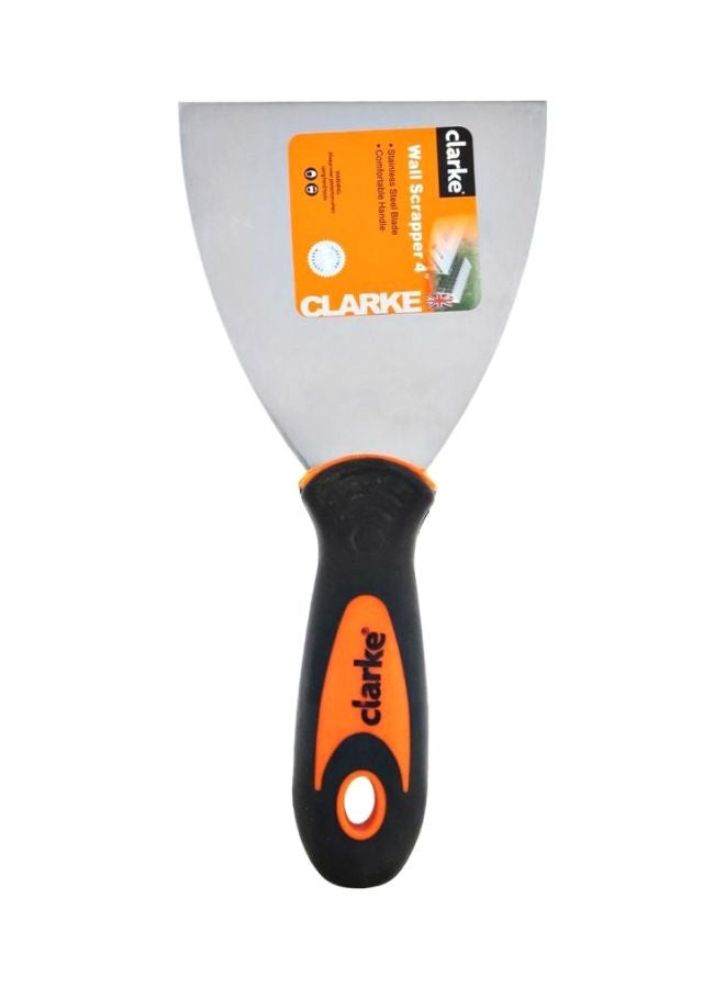 Clarke Paint Wall Scrapper Silver/Black/Orange 5inch
