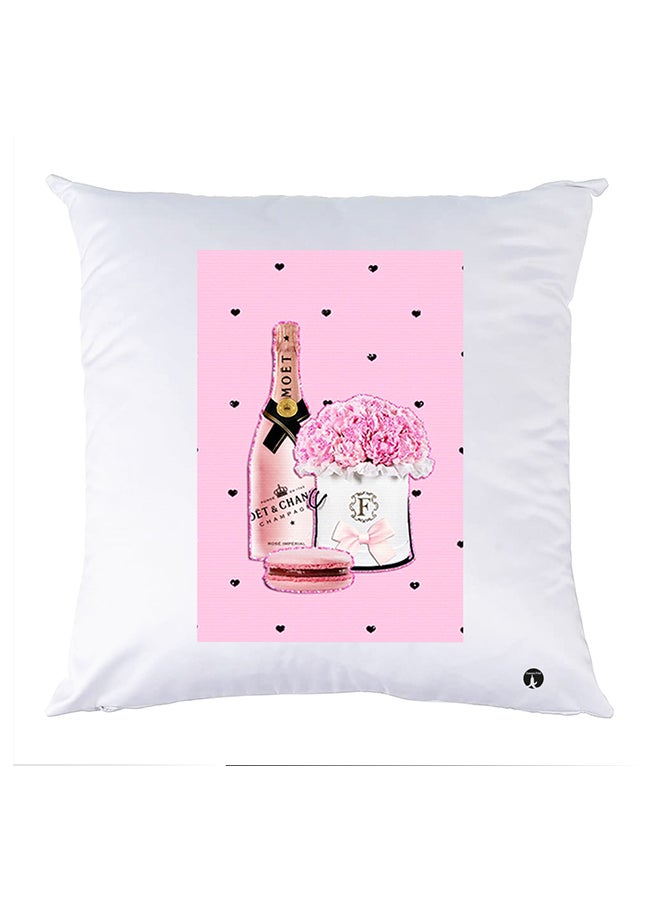 بي بي غطاء وسادة مطبوع polyester أبيض 30x30سم