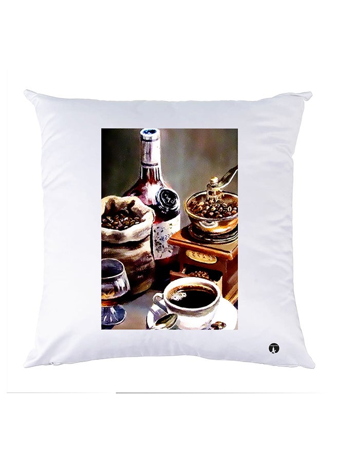 بي بي وسادة مزيّنة بنقشة مطبوعة polyester أبيض 30x30سم