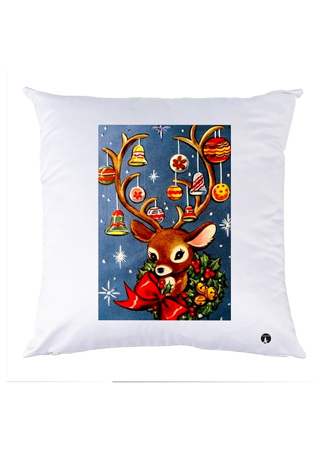 بي بي غطاء وسادة مطبوع polyester أبيض 30x30سم