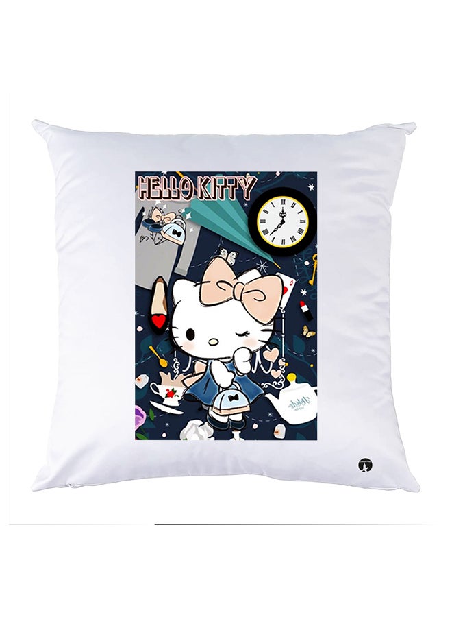 بي بي وسادة مزيّنة بنقشة مطبوعة polyester أبيض 30x30سم