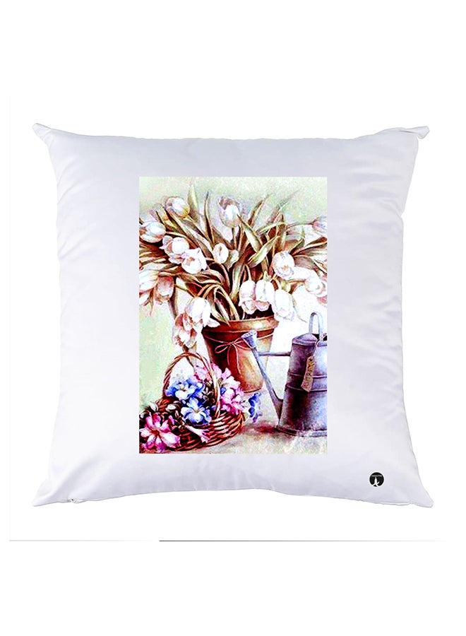 BP Printed Pillow Case polyester White 30x30cm
