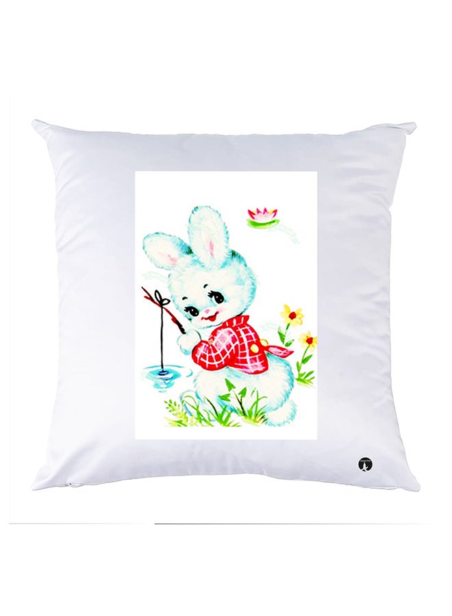 BP Printed Pillow polyester White 30x30cm