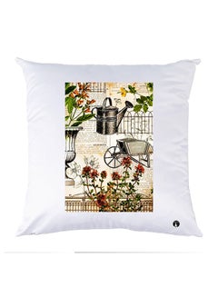 Printed Pillow Case Polyester White