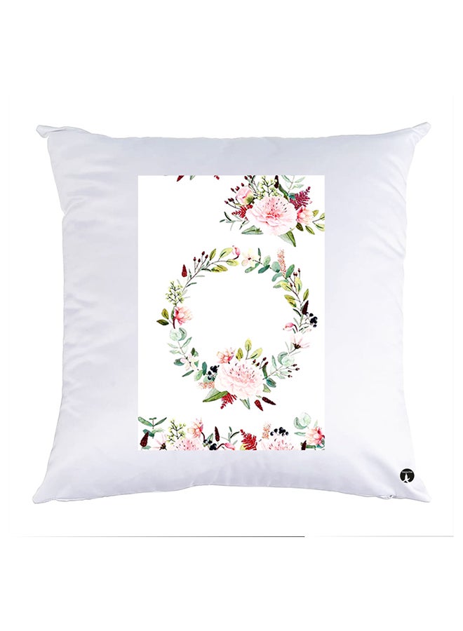 BP Printed Pillow polyester White 30x30cm