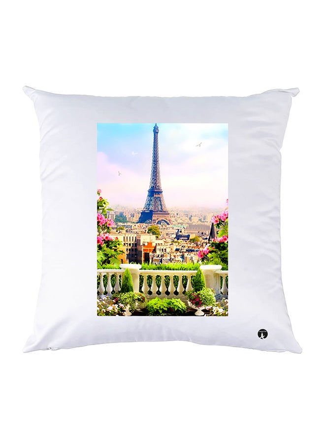 بي بي غطاء وسادة مطبوع polyester أبيض 30x30سم