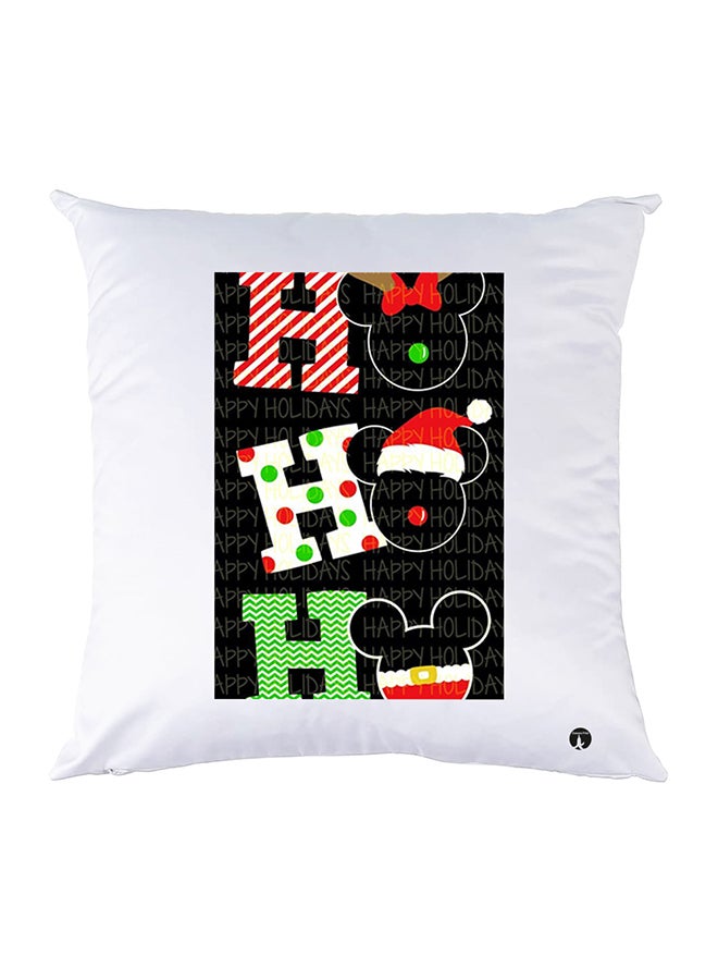 بي بي غطاء وسادة مطبوع polyester أبيض 30x30سم