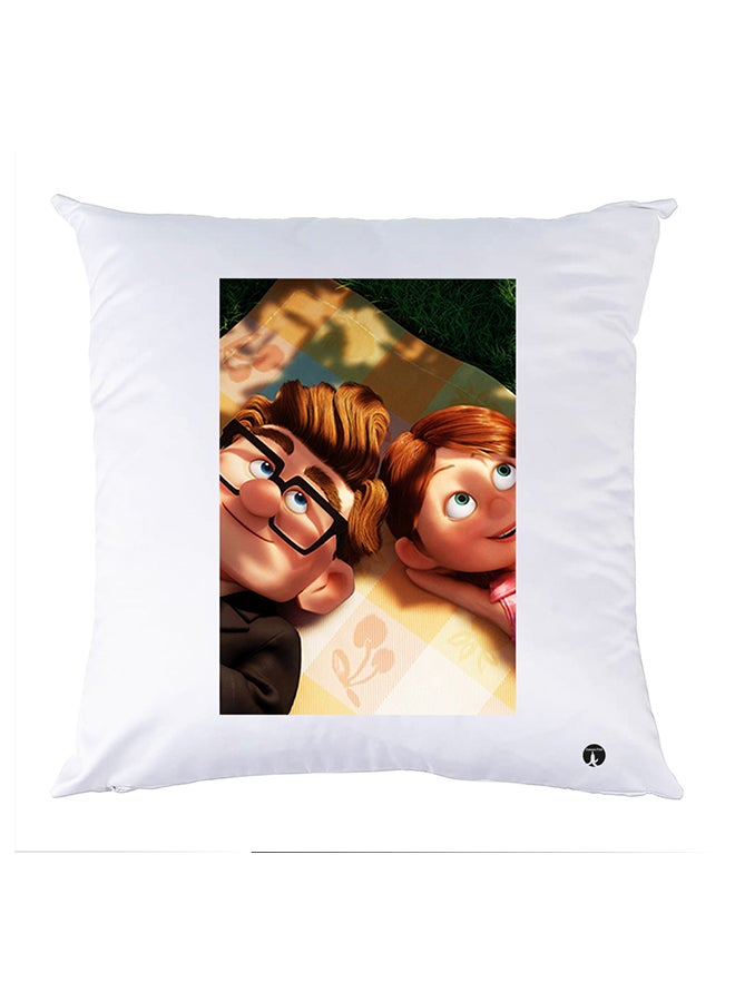 بي بي غطاء وسادة مطبوع polyester أبيض 30x30سم