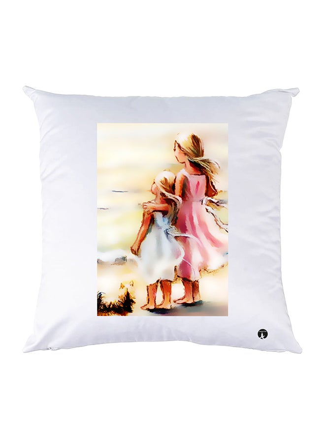BP Printed Pillow Case polyester White 30x30cm