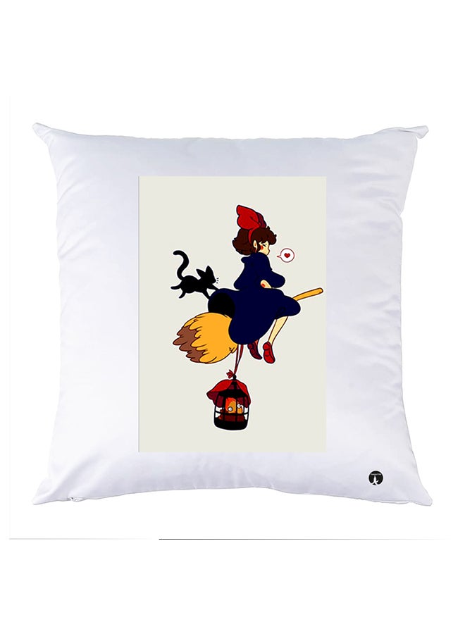 BP Printed Pillow Case polyester White 30x30cm
