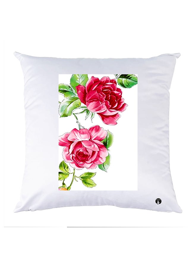 بي بي غطاء وسادة مطبوع polyester أبيض 30x30سم