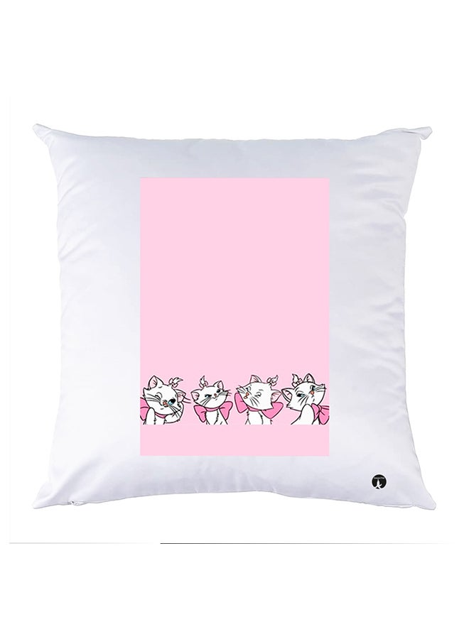 BP Printed Pillow polyester White 30x30cm