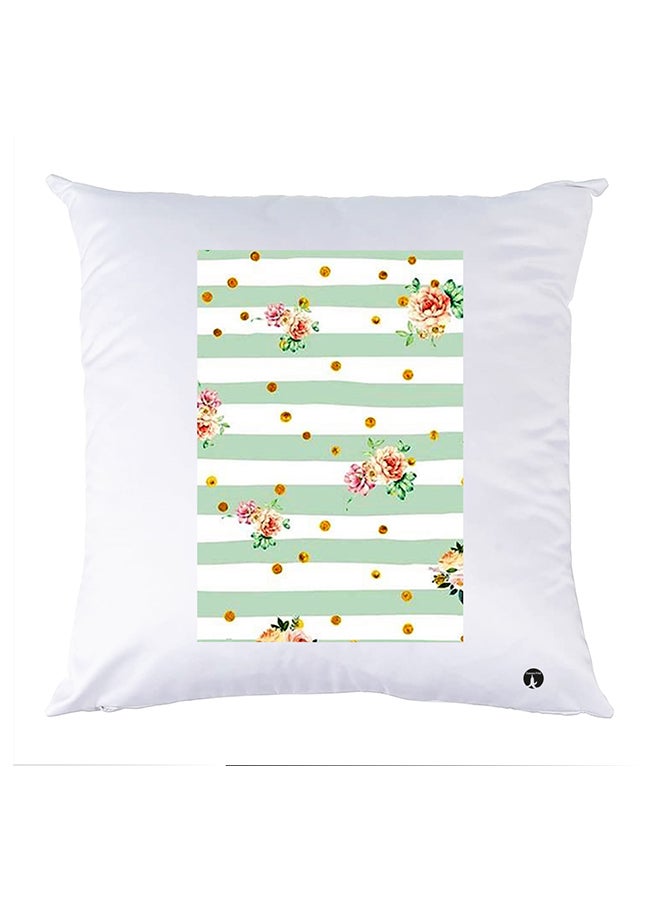 BP Printed Pillow Case Polyester White 30x30cm