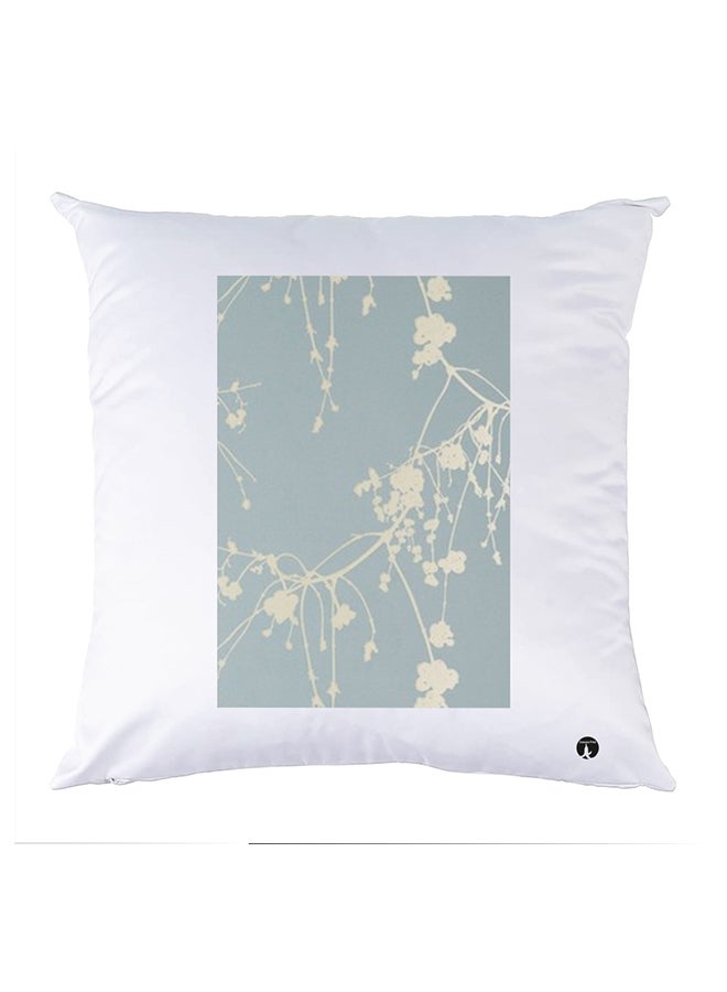 بي بي غطاء وسادة مطبوع polyester أبيض 30x30سم