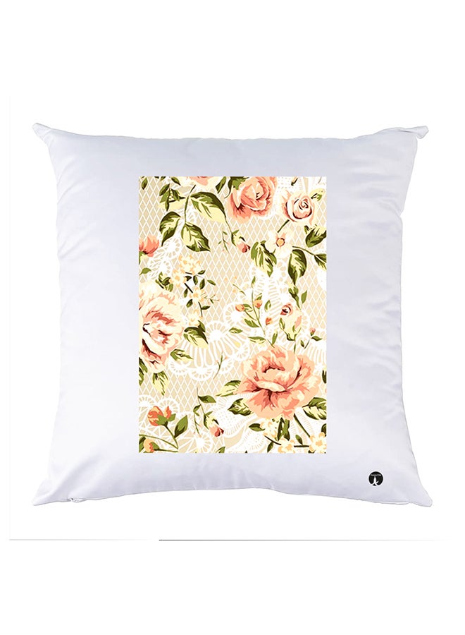 بي بي غطاء وسادة مطبوع polyester أبيض 30x30سم