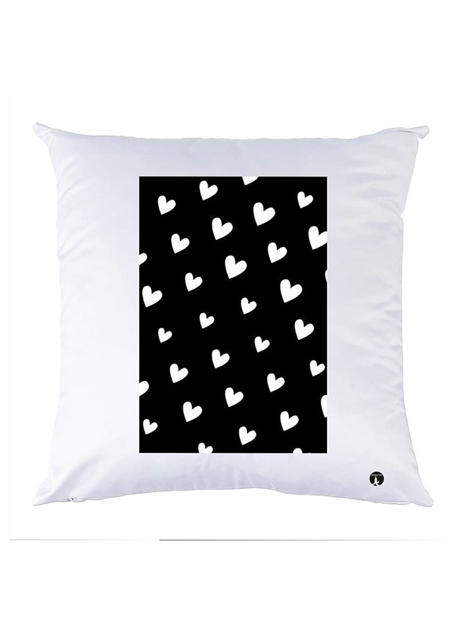 بي بي غطاء وسادة مطبوع بوليستر أبيض