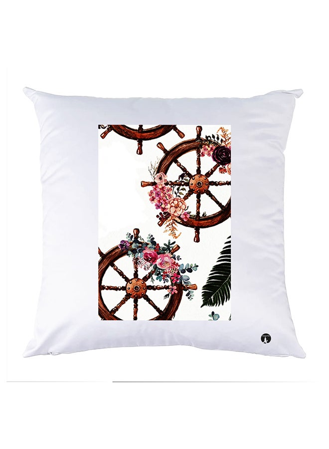 بي بي غطاء وسادة مطبوع polyester أبيض 30x30سم