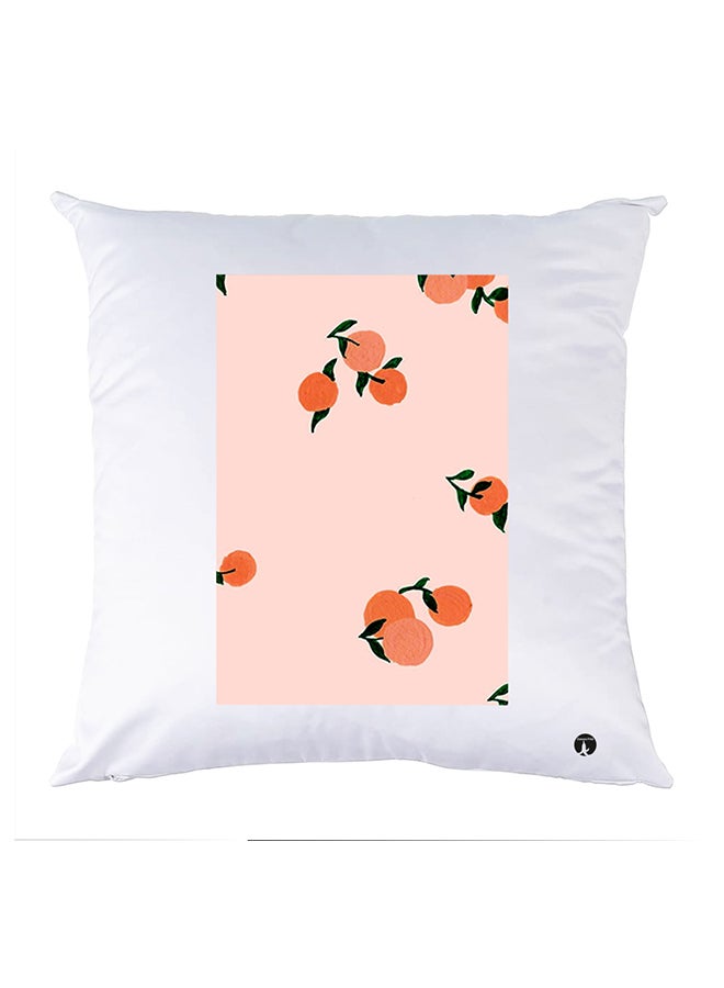 بي بي وسادة مزيّنة بنقشة مطبوعة polyester أبيض 30x30سم