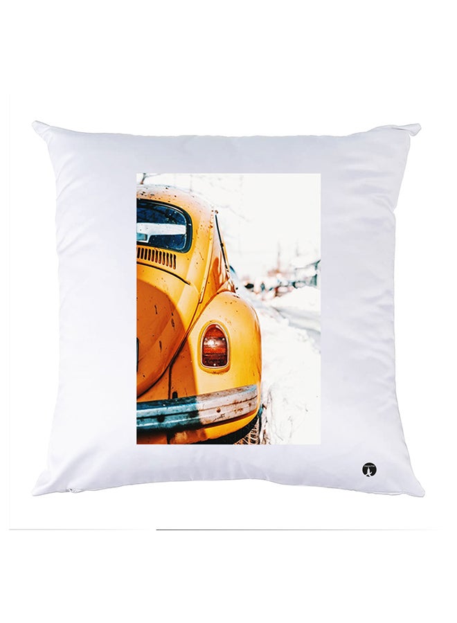 بي بي غطاء وسادة مطبوع polyester أبيض 30x30سم