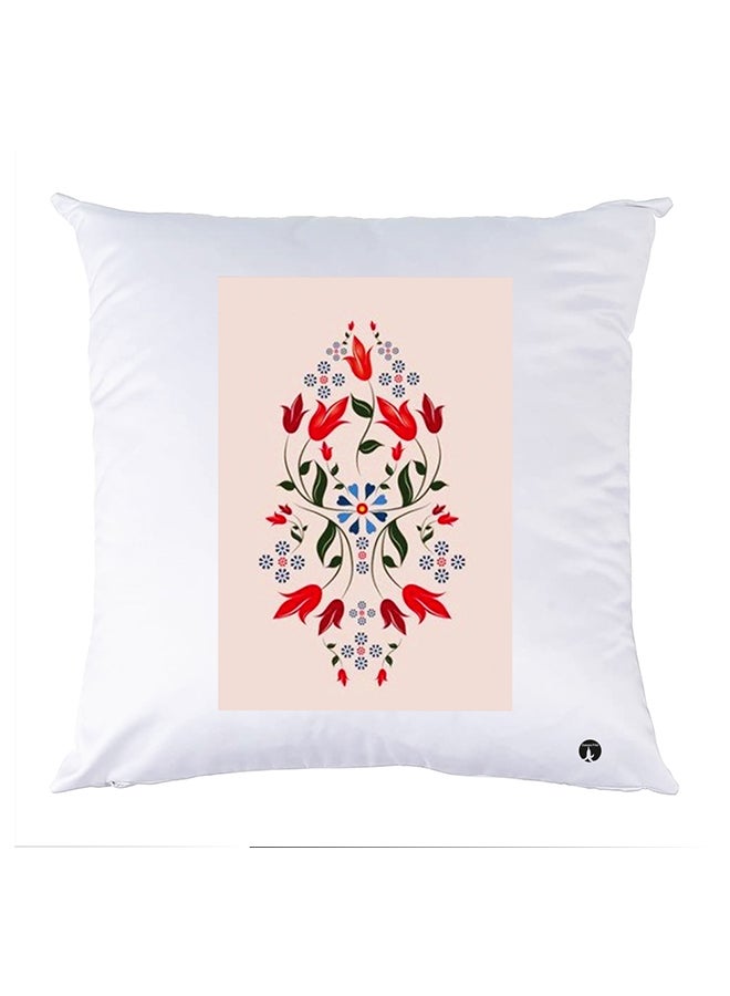 بي بي غطاء وسادة مطبوع polyester أبيض 30x30سم