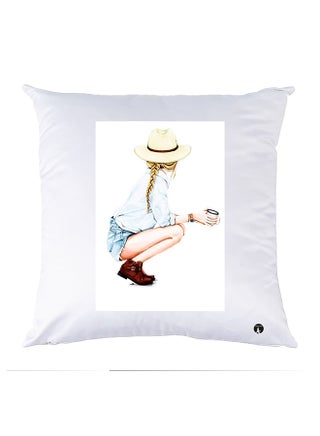 Printed Pillow Case polyester White 30x30cm - v1595412647/N39436214A_1