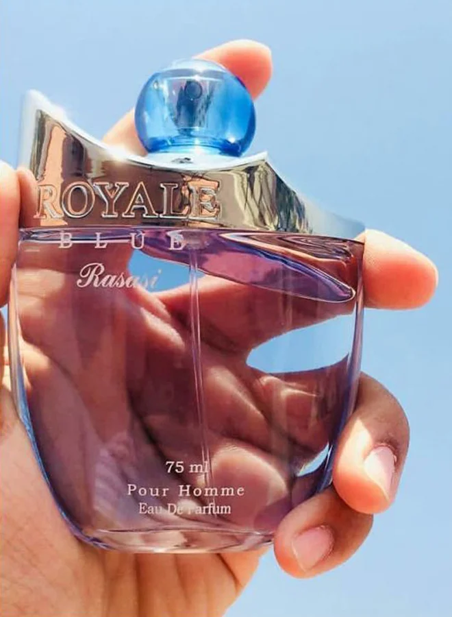 رصاصي ماء عطر رويال بلو 75ملليلتر