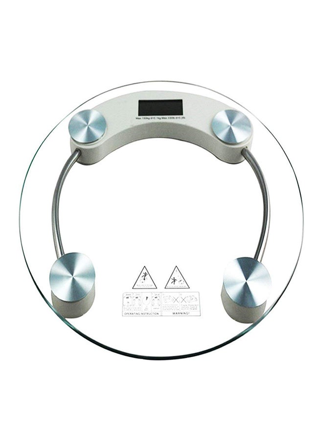 Round Digital Bathroom Weighing Scale - Image 1
