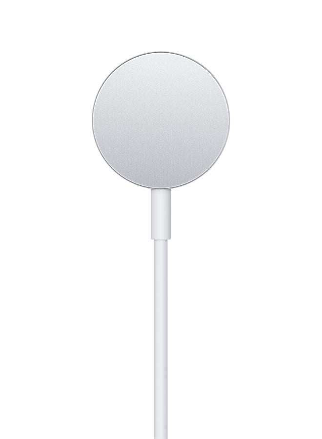 Apple - Magnetic Charging Cable For Apple Watch USB Port White - Image 1
