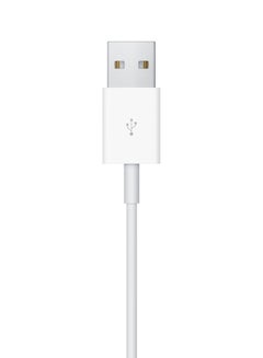 Apple Magnetic Charging Cable For Apple Watch USB Port White  - Image 4