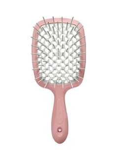 JANEKE Superbrush Detangler Brush Baby Pink/White  - Image 1