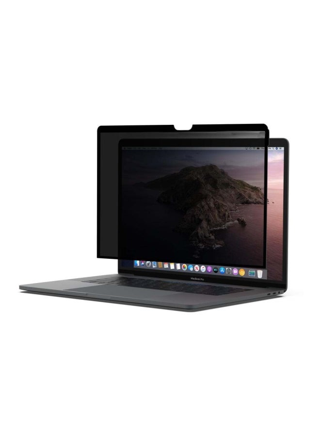 belkin - Screenforce True Privacy Screen Protector For Apple MacBook Pro Clear/Black - Image 1