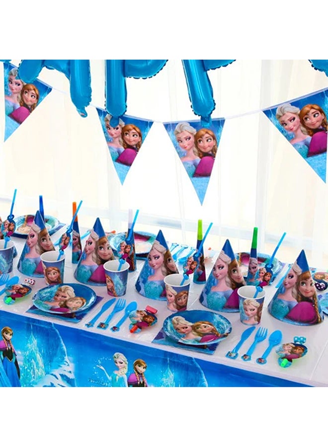 Generic 6-Piece Frozen Theme Elsa Anna Birthday Party Hat  Set  - Image 2