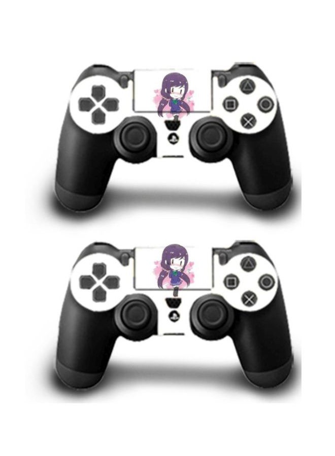 Beauenty 3-Piece Anime Character Printed Console And Controller Sticker Set For PlayStation 4 Pro - Image 3