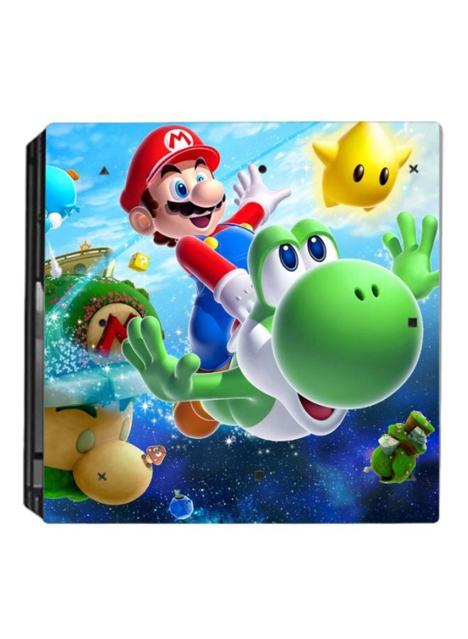Beauenty 3-Piece Super Mario Printed Console And Controller Sticker Set For PlayStation 4 Pro - Image 2