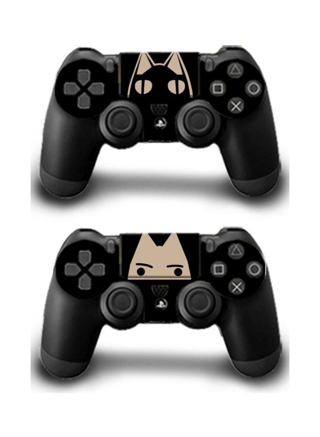 Beauenty 3-Piece Printed Console And Controller Sticker Set For PlayStation 4 Pro  - Image 2